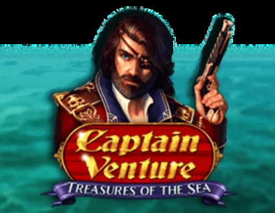 captain venture treasures of the sea slot logo