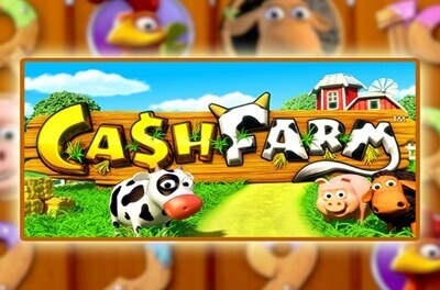 cash farm slot logo