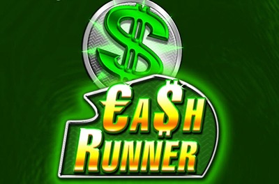 cash runner slot logo