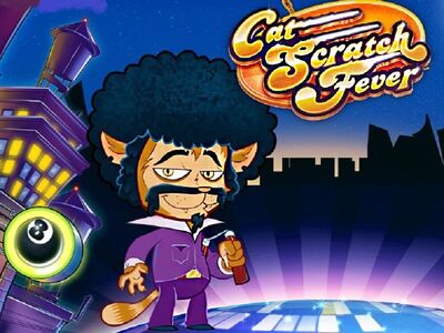 cat scratch fever slot logo