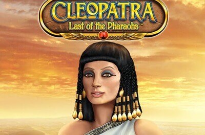 cleopatra last of the pharaohs slot logo