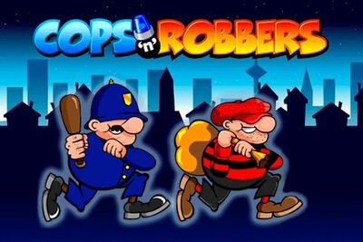 cops n robbers slot logo