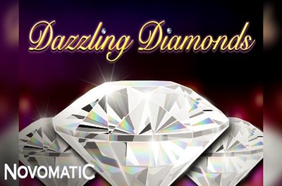 dazzling diamonds slot logo