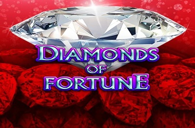 diamonds of fortune slot logo