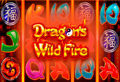 dragons wild fire slot logo