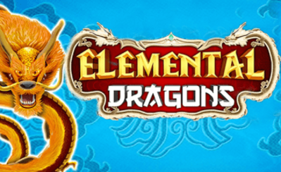 elemental dragons slot logo