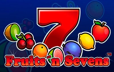 fruits n sevens slot logo