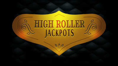 high roller jackpot slot logo