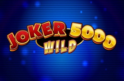 joker 5000 wild slot logo