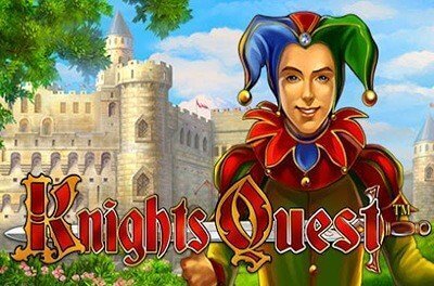 knights quest slot logo