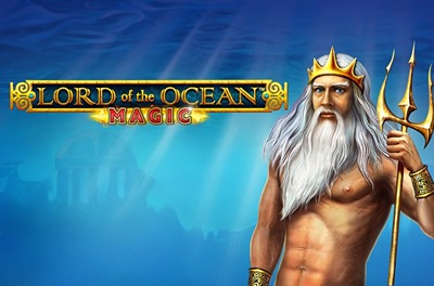 lord of the ocean magic slot logo