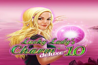 lucky ladys charm deluxe 10 slot logo