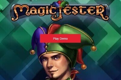 magic jester slot logo