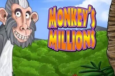 monkeys millions slot logo