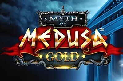 myth of medusa gold slot logo