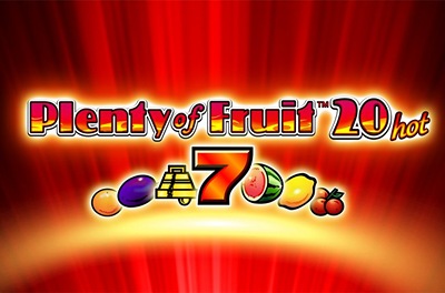 plenty of fruit 20 hot slot logo