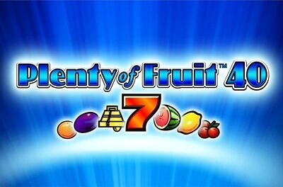 plenty of fruit 40 slot logo