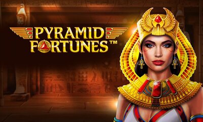 pyramid fortunes slot logo