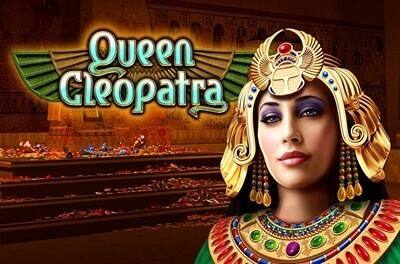 queen cleopatra slot logo