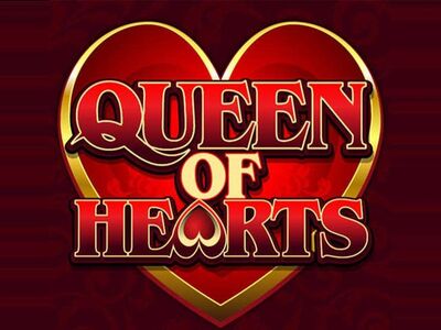 queen of hearts slot logo