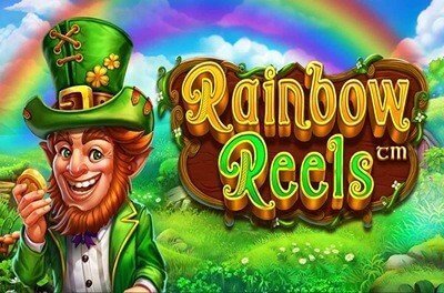 rainbow reels slot logo