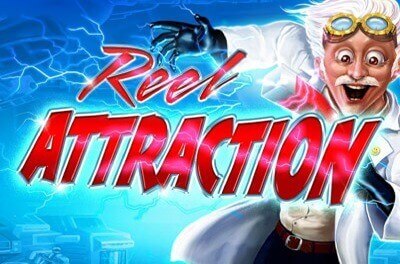 reel attraction slot logo