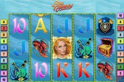 sea beauty slot logo