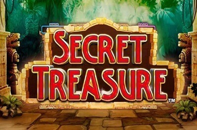 secret treasure slot logo