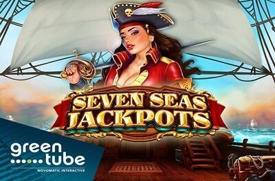 seven seas jackpots slot logo