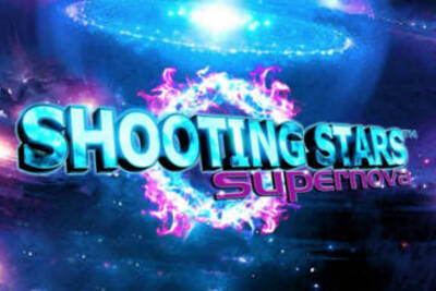 shooting stars supernova slot logo