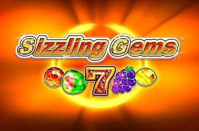 sizzling gems slot logo