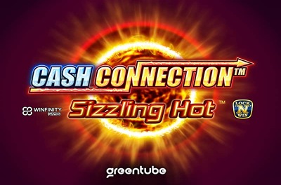 sizzling hot cash connection slot logo