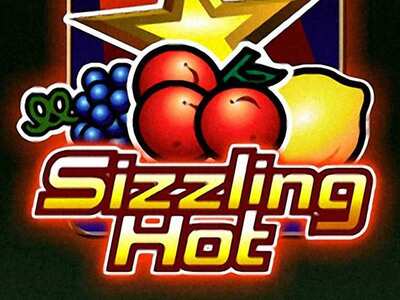 sizzling hot slot logo