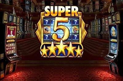 super 5 slot logo