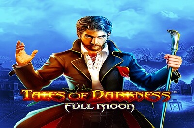 tales of darkness full moon slot logo