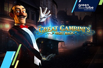 the great gambinis night magic slot logo