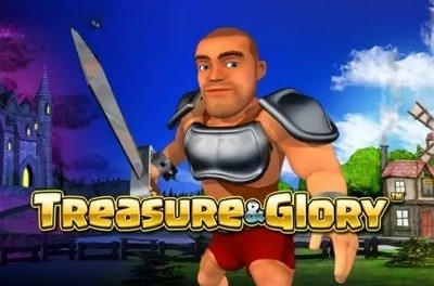 treasure glory slot logo