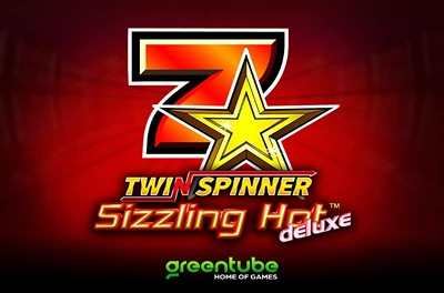 twin spinner sizzling hot deluxe slot logo