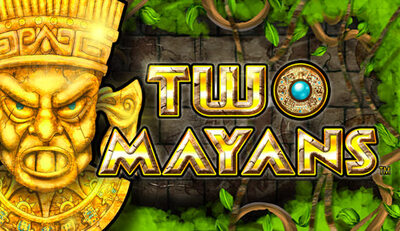 two mayans slot logo