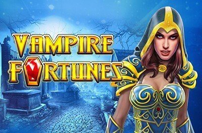 vampire fortunes slot logo