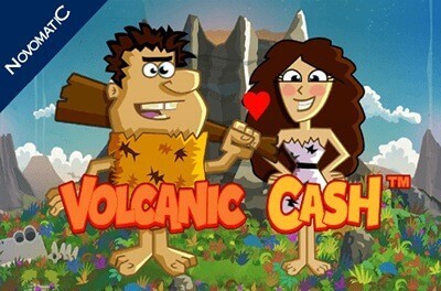 volcanic cash slot logo