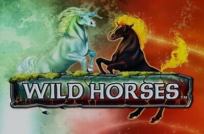 wild horses slot logo