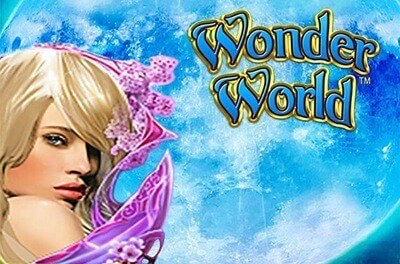 wonder world slot logo