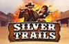silver trails slot logo