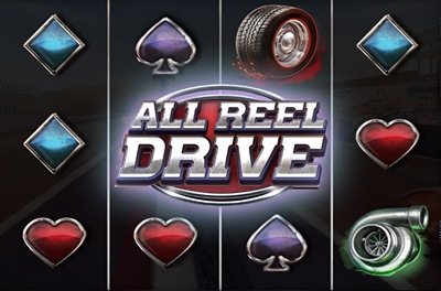 all reel drive slot logo