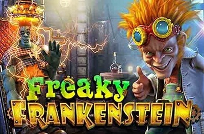 freaky frankenstein slot logo