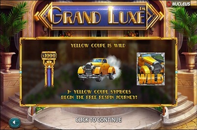 grand luxe slot logo