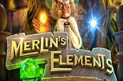 merlins elements slot logo