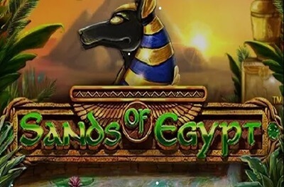 sands of egypt slot logo