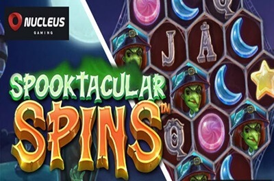 spooktacular spins slot logo